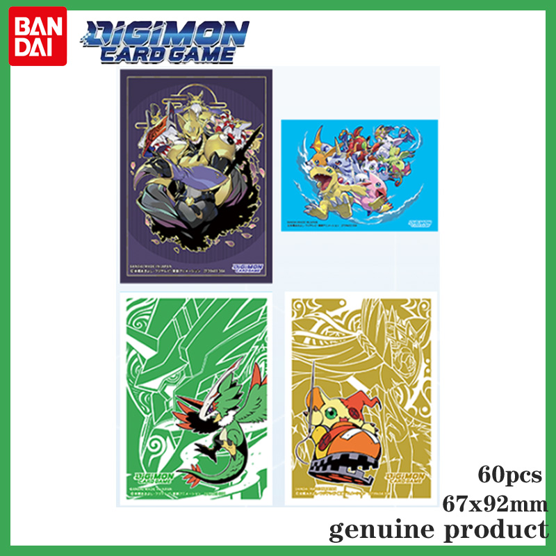 Digimon Card Sleeves 60pcs Set - Card Penny Sleeve ulasan dan harga
