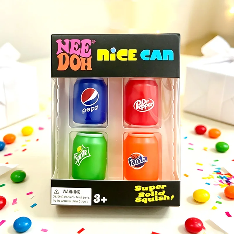 NeeDoh Squeeze Stress Can Mini - Fidget Cube Original ulasan dan harga