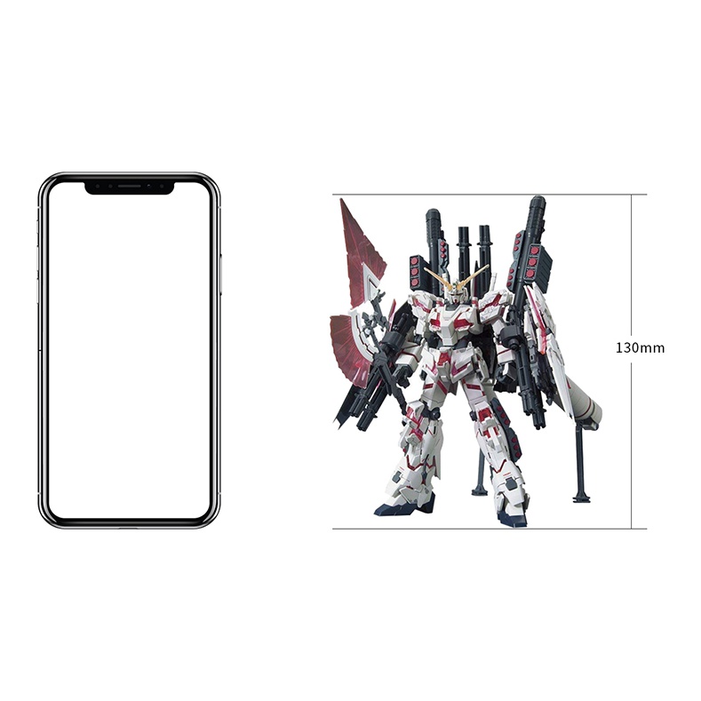 BANDAI Mobile Suit Gundam Unic - Bandai Model Gundam Hg ulasan dan harga