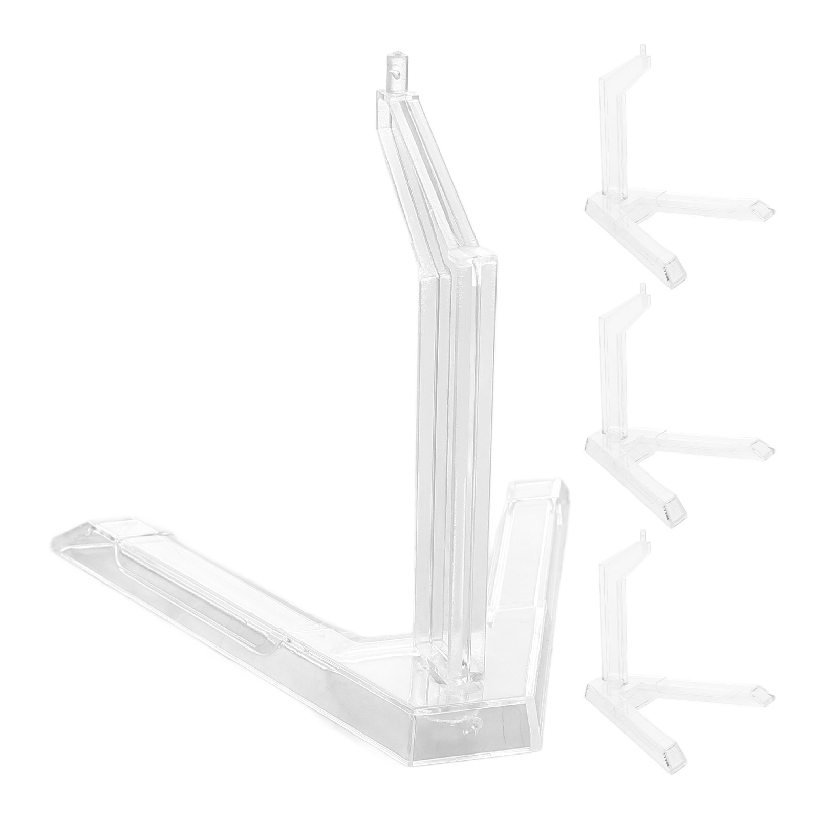 4Pcs Clear Action Figure Displ - Action Figure Stand ulasan dan harga