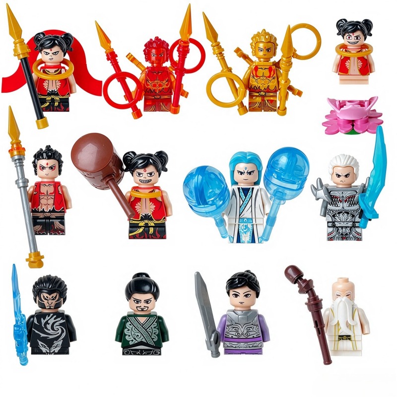 Building blocks, figures, huma - Building Block Mini ulasan dan harga